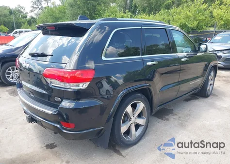 2015 Jeep Grand Cherokee Overland z USA, uszkodzony, nr VIN 1C4RJFCGXFC158420